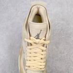 Air Jordan 4 x Off-White "Sail"