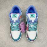 Nike SB Dunk Low x Futura Laboratories "White and Geode Teal"