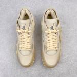 Air Jordan 4 x Off-White "Sail"