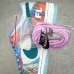 Nike SB Dunk Low x Futura Laboratories "White and Geode Teal"