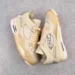 Air Jordan 4 x Off-White "Sail"